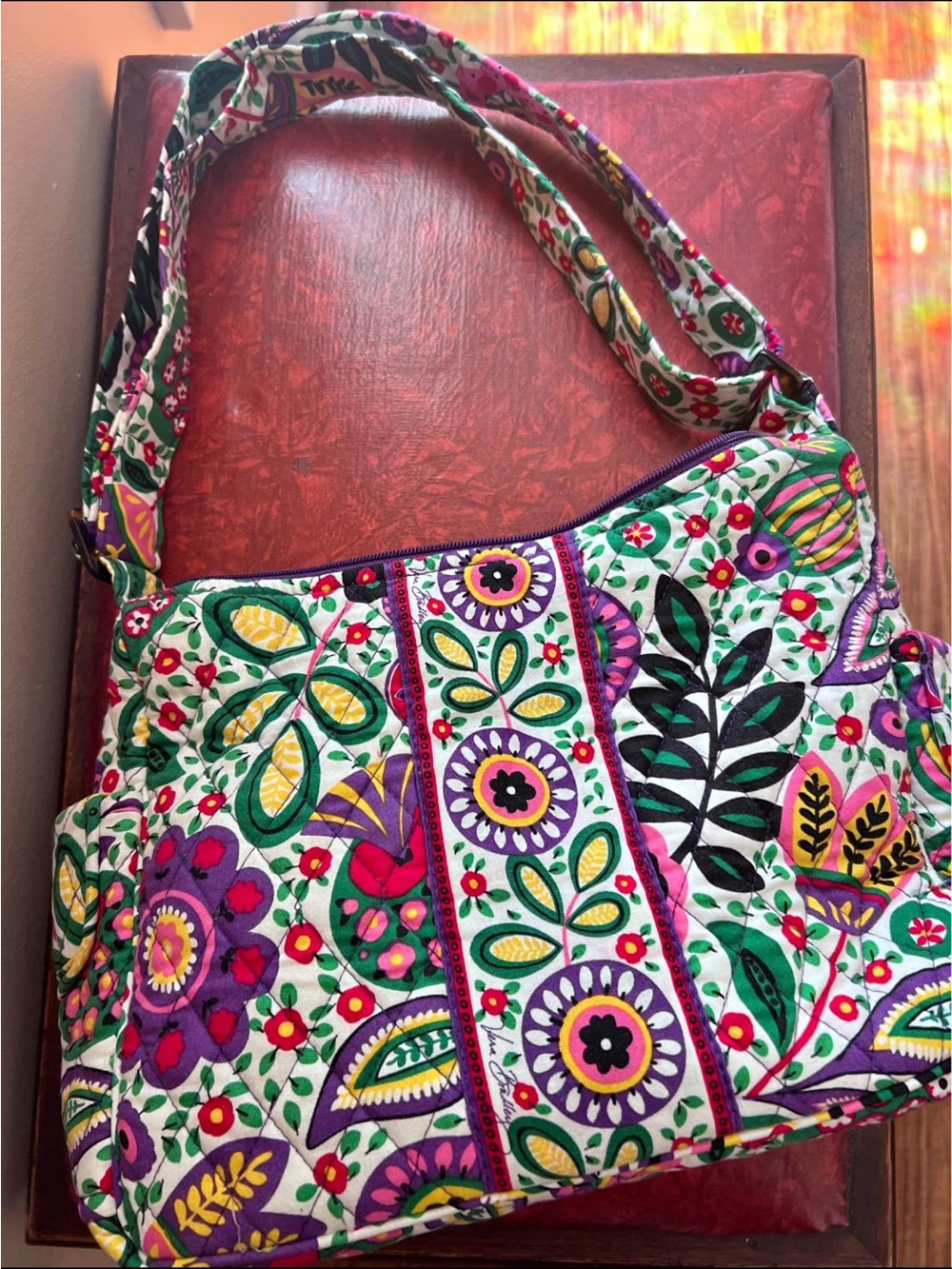 Vera Bradley Retired Quilted Bag Bundle – Floral & Paisley Prints